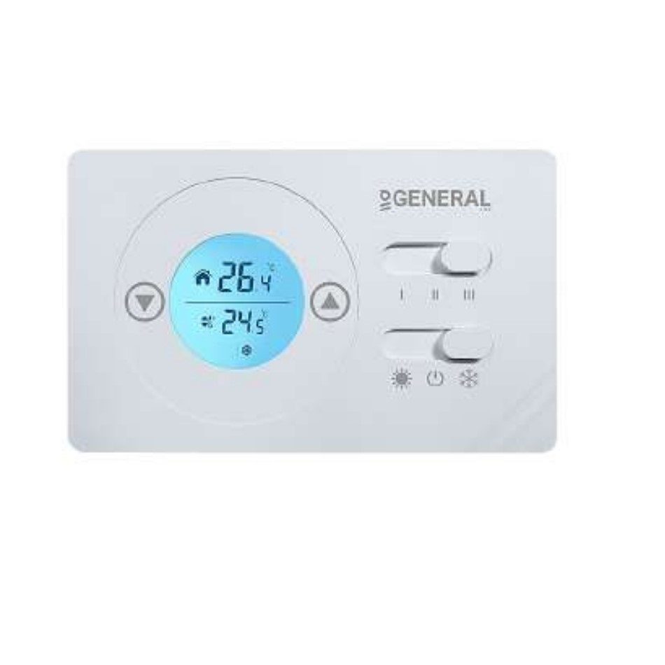 General Heating Θερμοστάτης για Fan Coils 2.01.02 FC 220