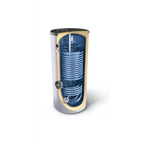 Tesy Boiler Λεβητοστασίου EV 2x9 2x17 S2 1000 101 HP DN18 με Δυο Εναλλάκτες Διπλής Πλέξης για Αντλία Θερμότητας - 1000lt